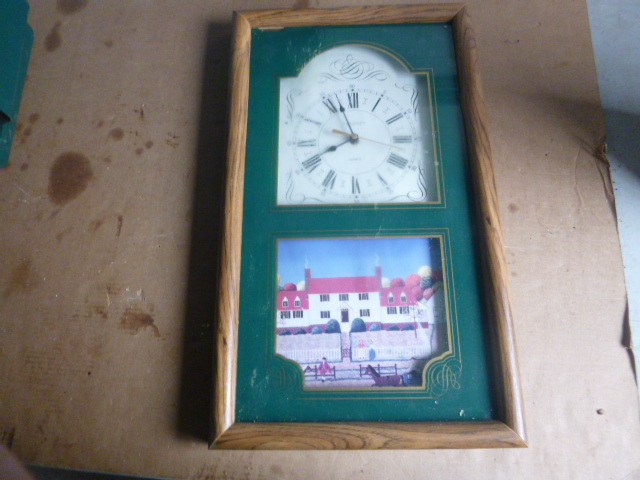lot 143 image: Ingrahm Wall Clock