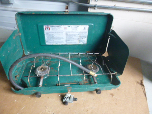 lot 144 image: Century Propane 2 Burner Camp Stove