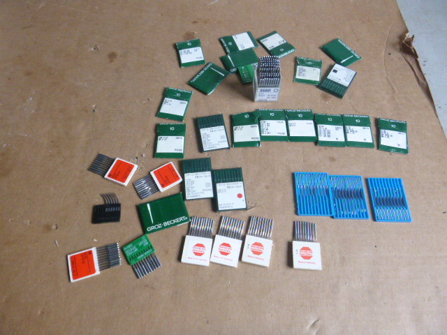 lot 150 image: Large Lot of Miscellaneous Sewing Machine Needles