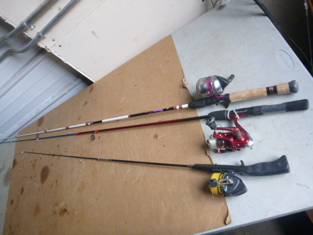 lot 151 image: 3 Rods and Reels