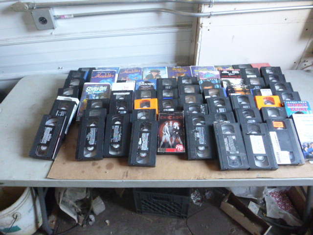 lot 160 image: Miscellaneous VHS Movies
