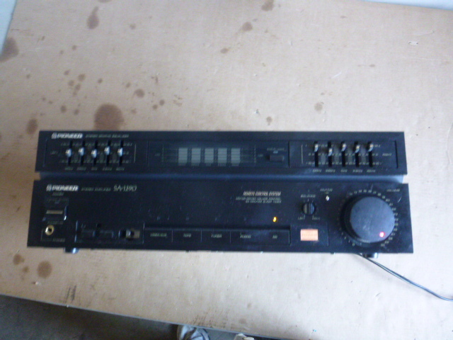 lot 161 image: Pioneer Stereo Amplifier