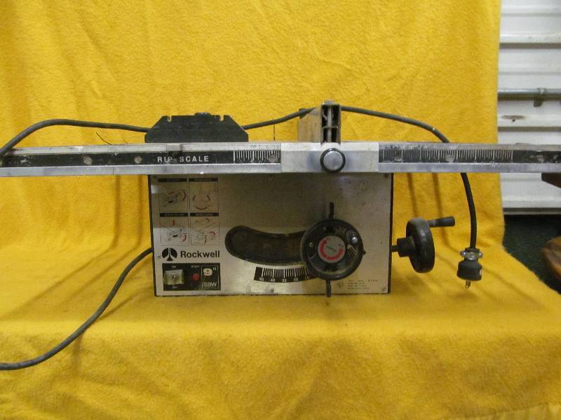 lot 65 image: Table Saw