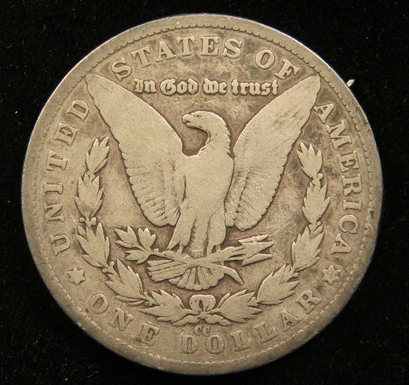 1882 CC CARSON CITY MORGAN SILVER DOLLAR
