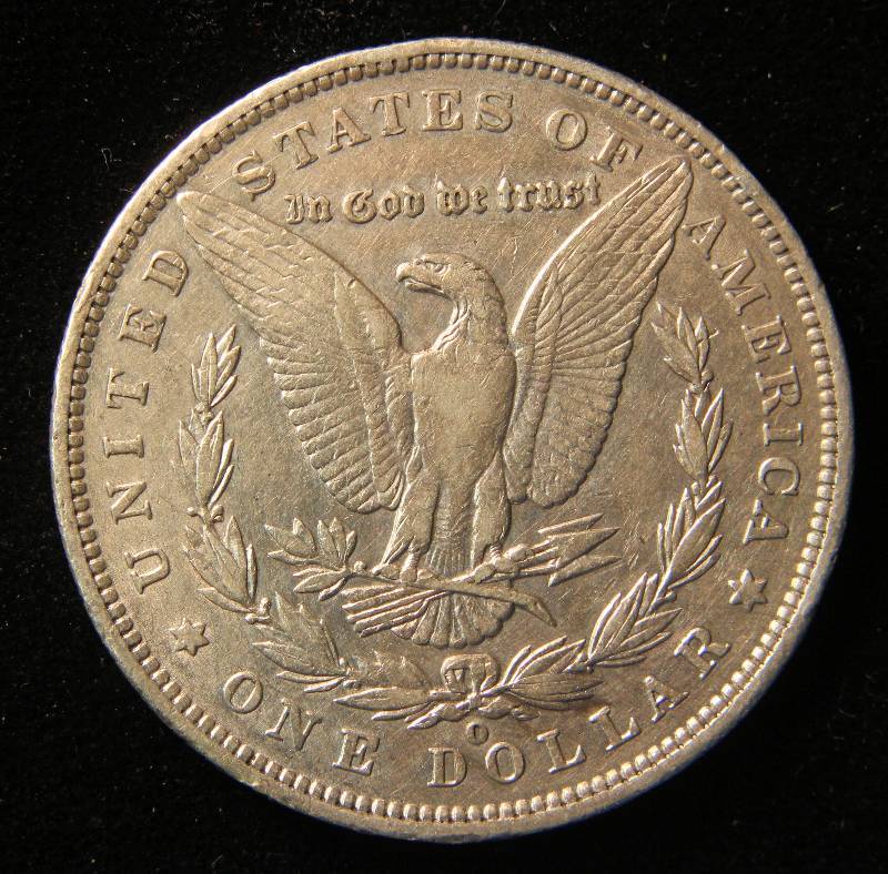1889 O MORGAN SILVER DOLLAR XF