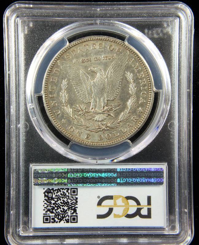 1898 S MORGAN SILVER DOLLAR PCGS AU53 CERTIFIED BETTER DATE