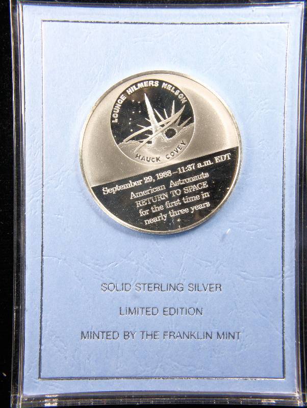 FRANKLIN MINT .925 STERLING SILVER NEARLY 1 Oz. OF SILVER IN CASE
