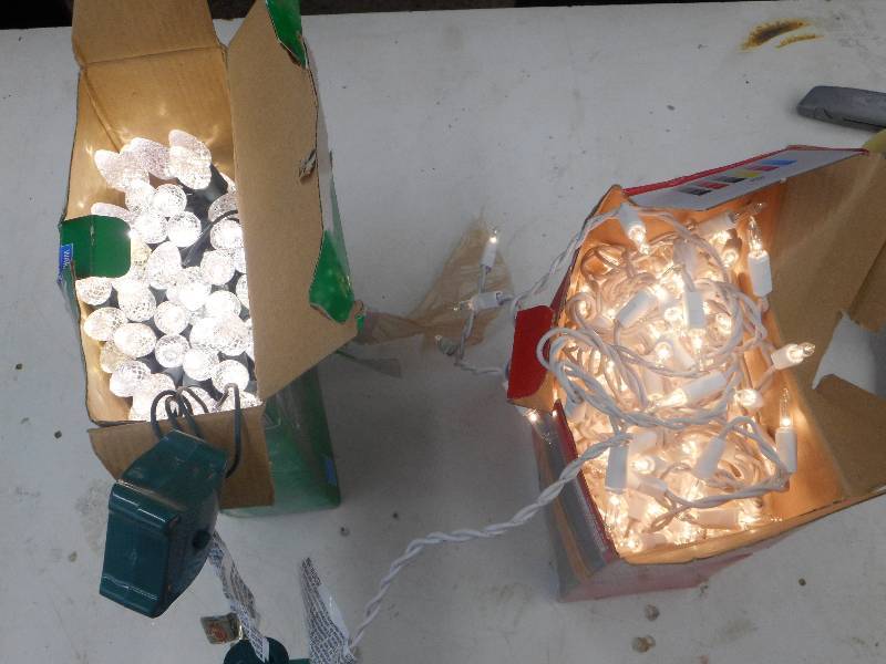 lot 62 image: 2 BOXES OF LED CHRISTMAS LIGHTS