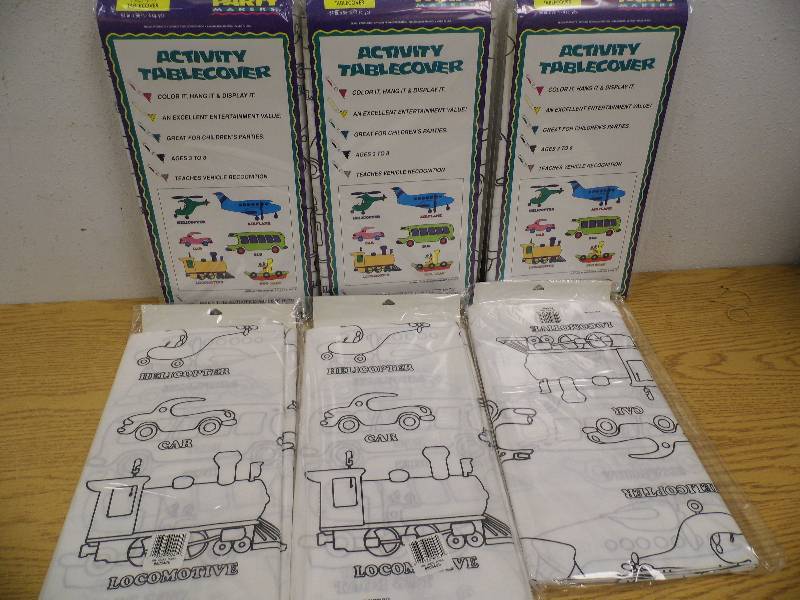 6 Activity Table Cloths