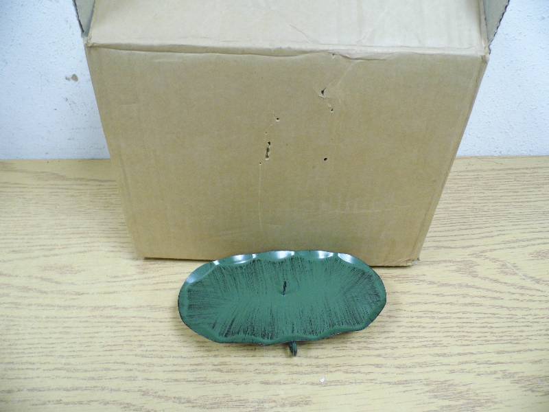 Green Candle Holders
