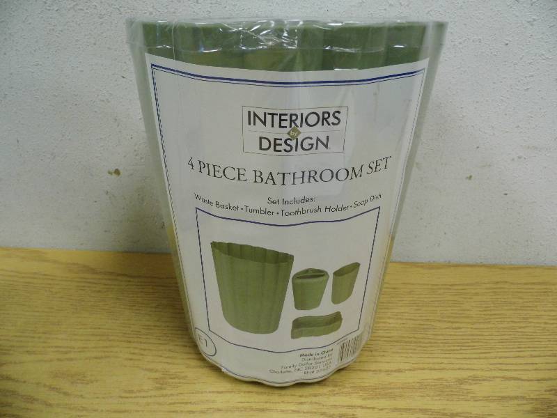 4 Piece Bathroom Set