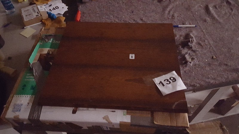 lot 139 image: Sauder SmartCenter Side Table - Cherry