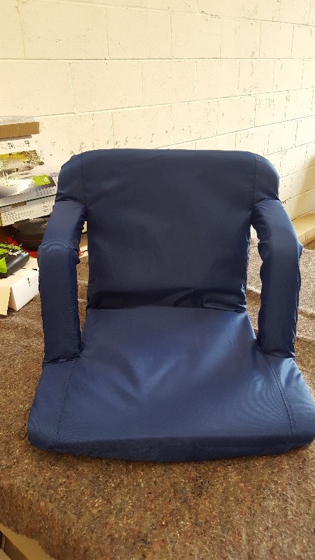 lot 150 image: Portable Folding Picnic Chair with backpack straps.