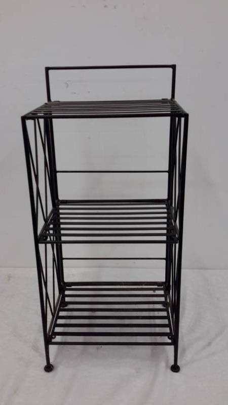 Metal shelf