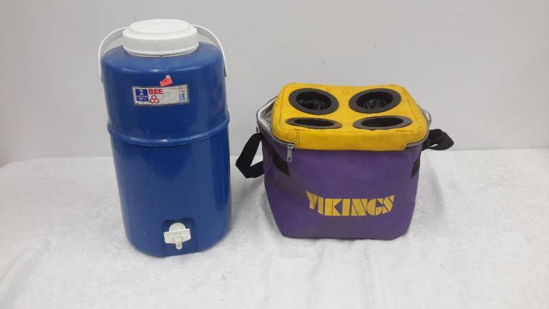 Vikings cooler, picnic jug