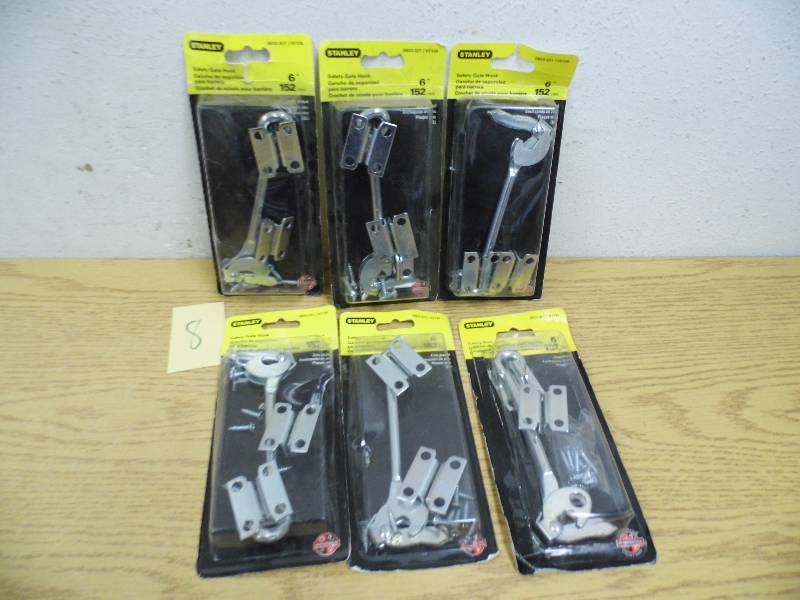 6 Stanley Safety Gate Hooks