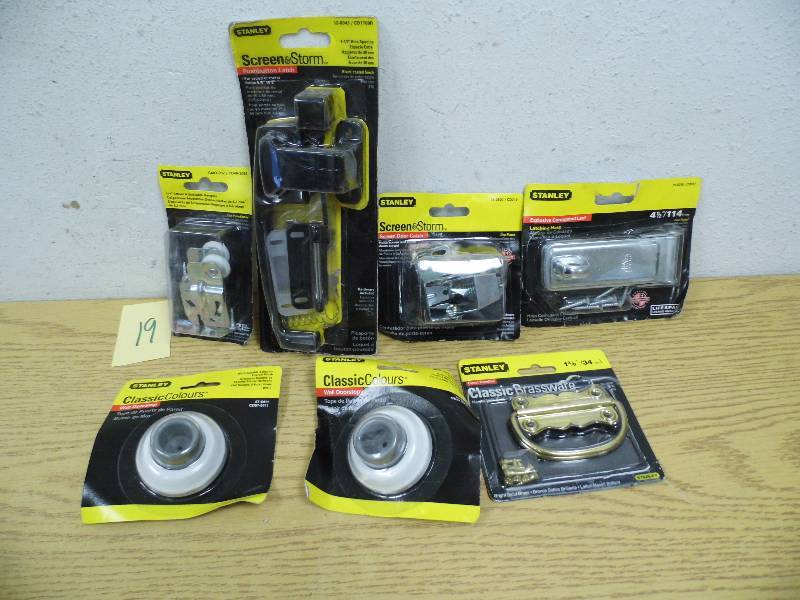 Assorted Stanley Hardware