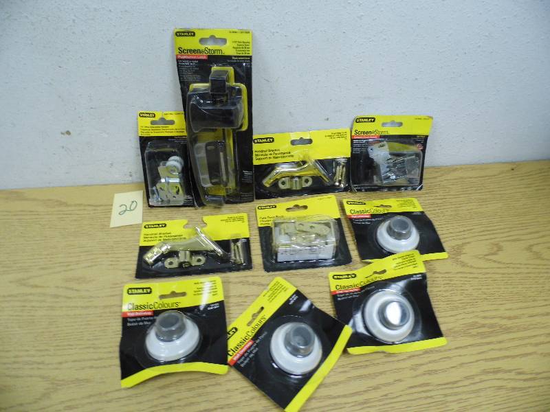 Assorted Stanley Hardware