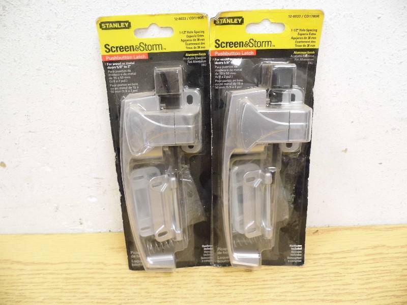 Stanely Screen & Storm Door Latches