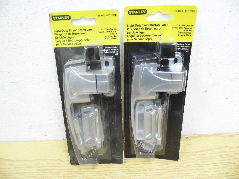 Stanley Push Button Latches