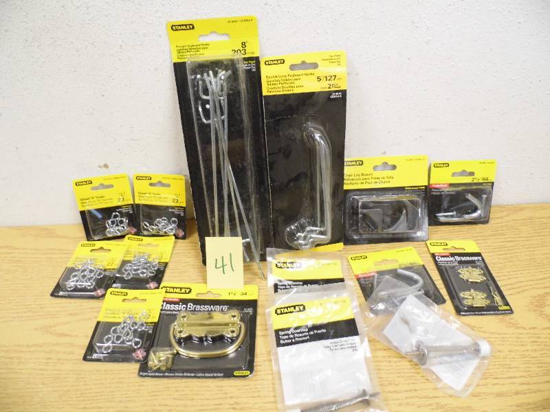 Assorted Stanley Hardware