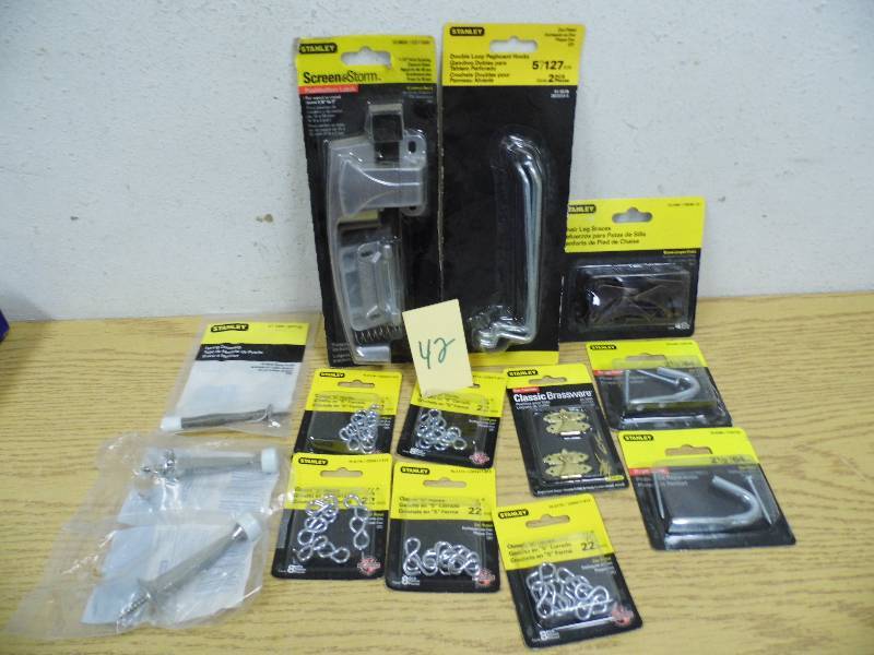 Assorted Stanley Hardware