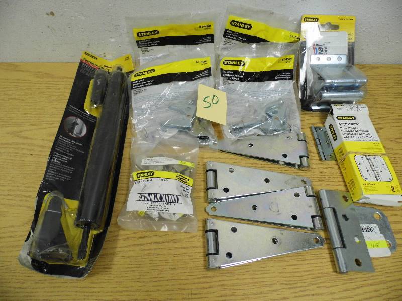 Assorted Stanley Hardware