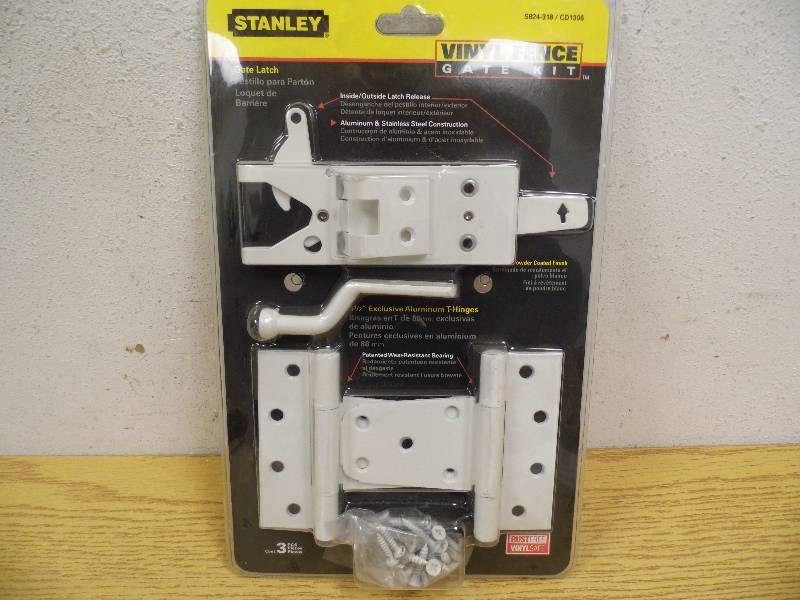 Stanley Vinyl Fence Gate Kit