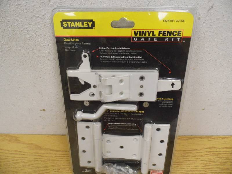 Stanley Vinyl Fence Gate Kit