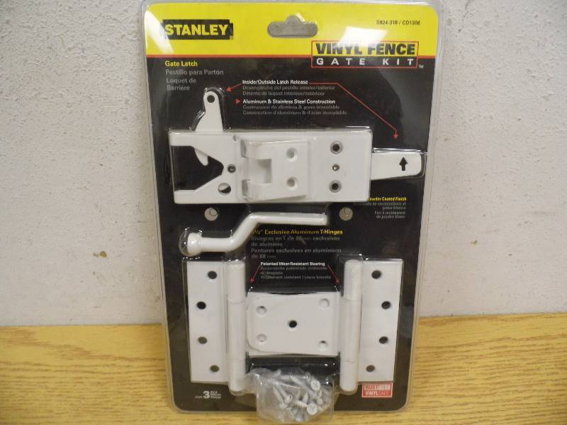 Stanley Vinyl Fence Gate Kit