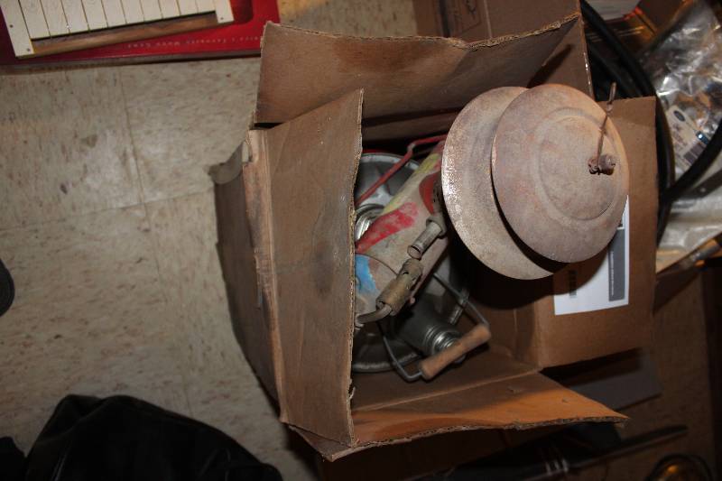 Propane Lantern and motor oil (0-10w) M.W. 8302