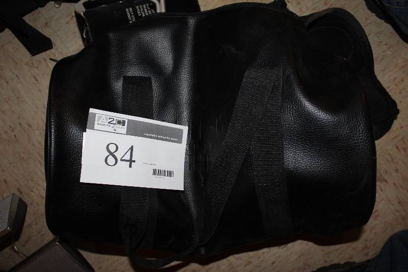 Pleather bag includes Power Line CCM SP50 Boys S-S Hockey Chest Pad, Shoe Shine Holder and more