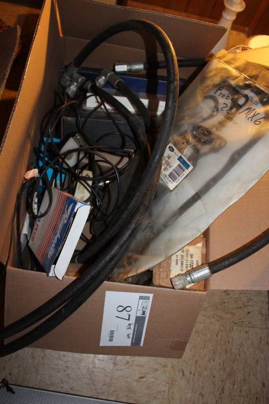 Box Lot includes Raybestos Brake Parts, Precision Automatic Timing Component and other various items