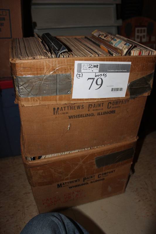 Comic Book Collection (2 boxes) includes Red Sonja, The Last Starfighter, Heros, Ninja and more
