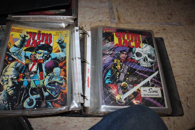 Comic Book Collection includes FIRST grim JACK DECAYING ORBIT, THIS WHEELS ON FIRE and more