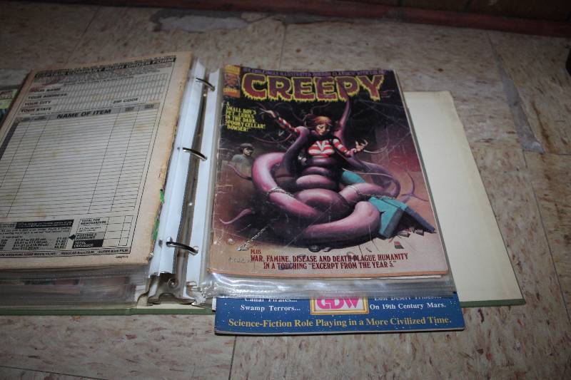 Comic Book Collection includes Creepy, Tarzan, Beastmen on Mars and more