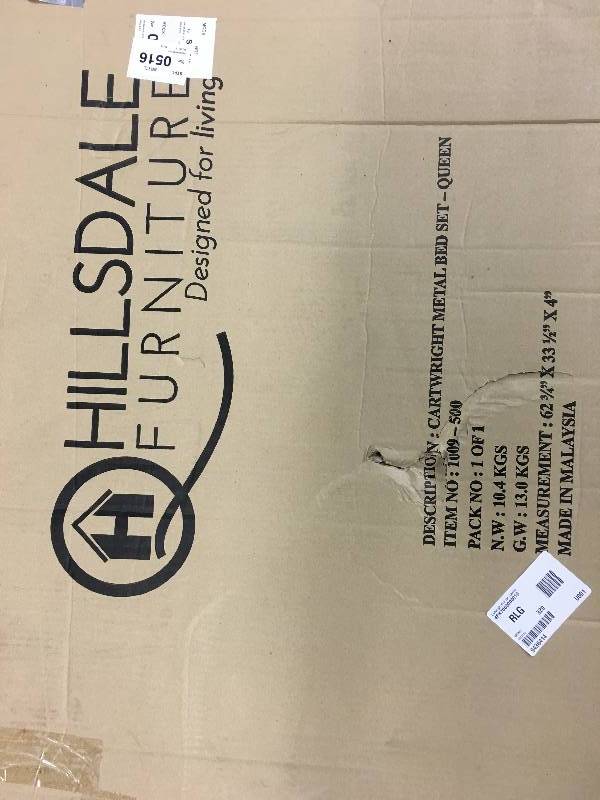 Hillsdale Cartwright Bed Set - Queen