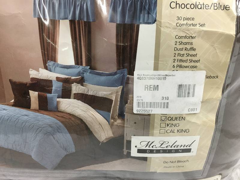 McLeland Design Brooklyn 30pc Super Set - queen