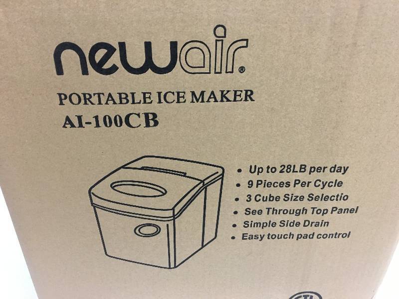 NewAir Portable Ice Maker retail $199