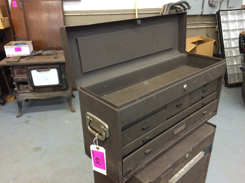 lot 54 image: Craftsman Tool Box  27 L x 9 D x 14 T