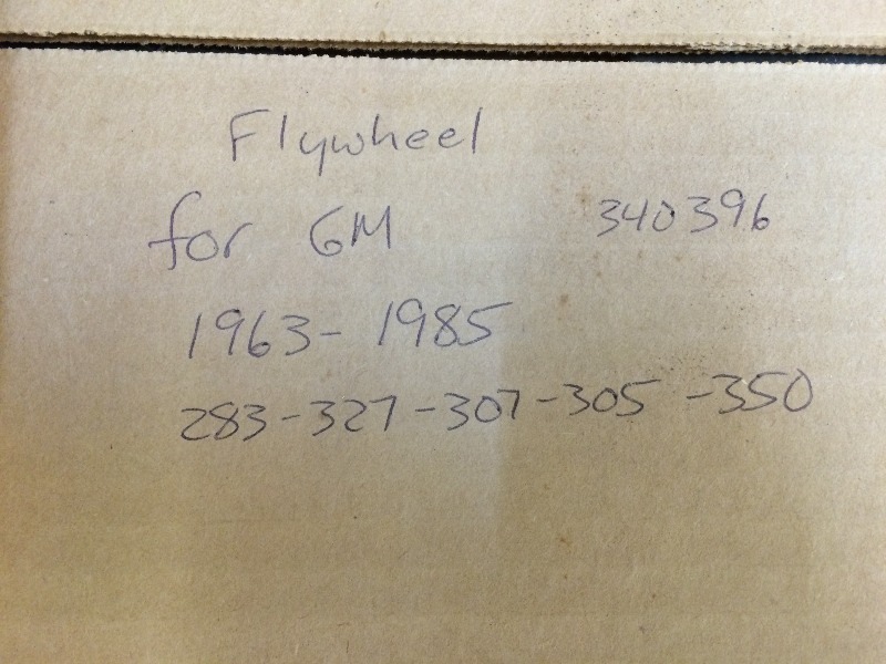 lot 84 image: GM Fly Wheel PN 340396   for 1963-1985   283-327-307-305-350 - in the box