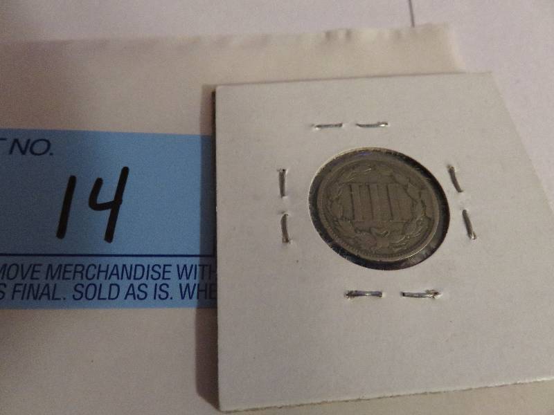 1869 3 Cent piece