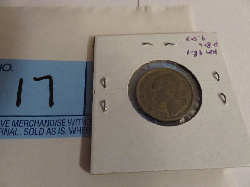 1952 France, 10 Francs