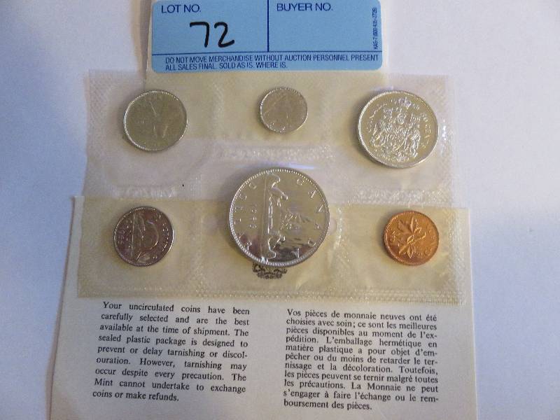 1966 Canadian Proof Set