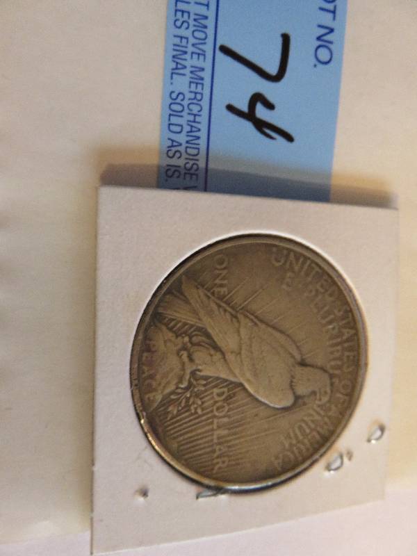 1926 Peace Dollar