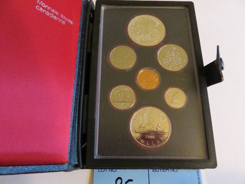 1980 Royal Canadian Mint Proof Set