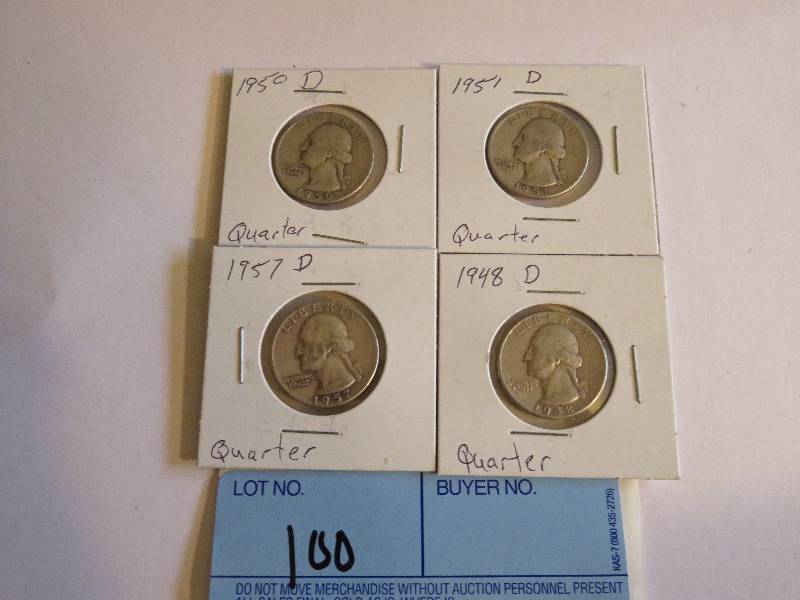 Lot of 4 Quarters