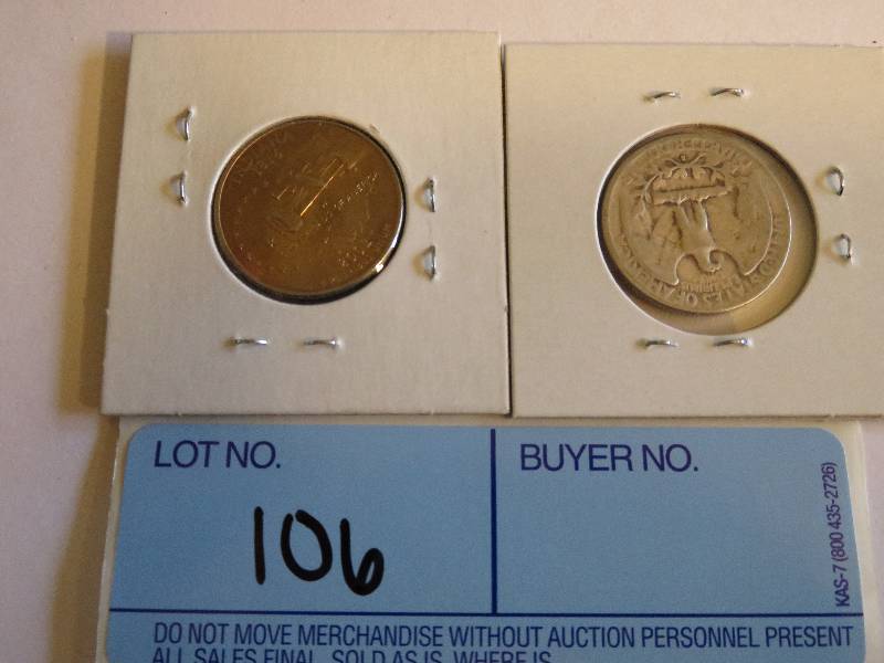Lot of 2 Quarters