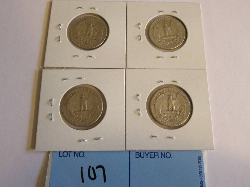 Lot of 4 Quarters