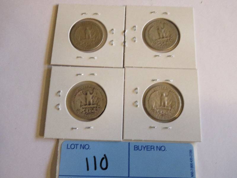 Lot of 4 Quarters
